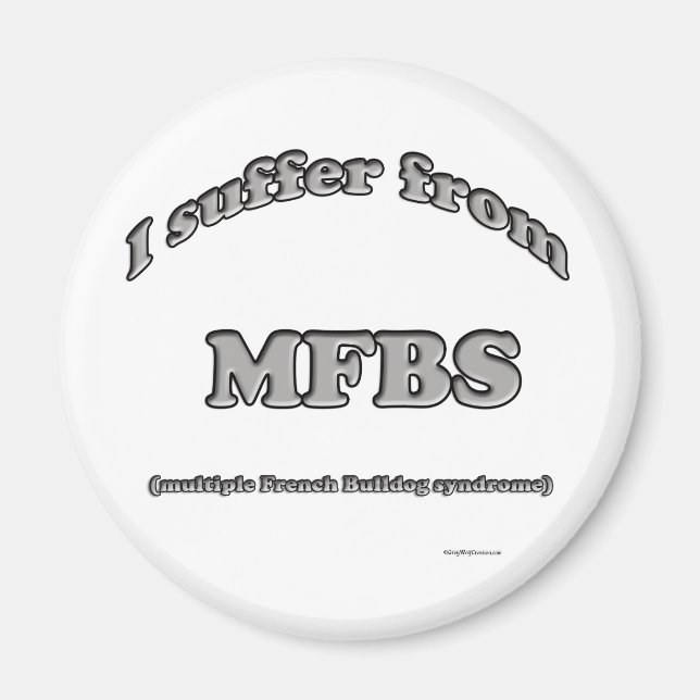French Bulldog Syndrom - Magnet (Vorne)