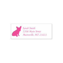 French Bulldog Themenparty - Babydusche pink Permastempel