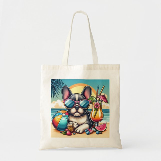 French Bulldog Tote Bag Tragetasche (Vorne)