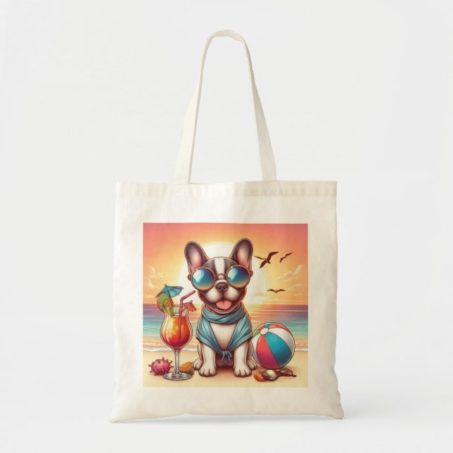French Bulldog Tote Bag Tragetasche (Vorne)