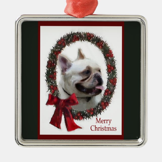 French Bulldog Weihnachtsschmuck (Vorne)