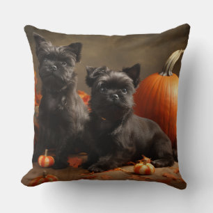 French Bulldog Welpe Autumn Delight Pumpen Kissen