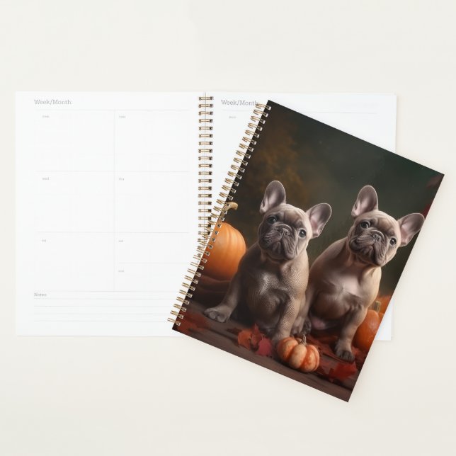 French Bulldog Welpe Autumn Delight Pumpen Planer (Anzeige)
