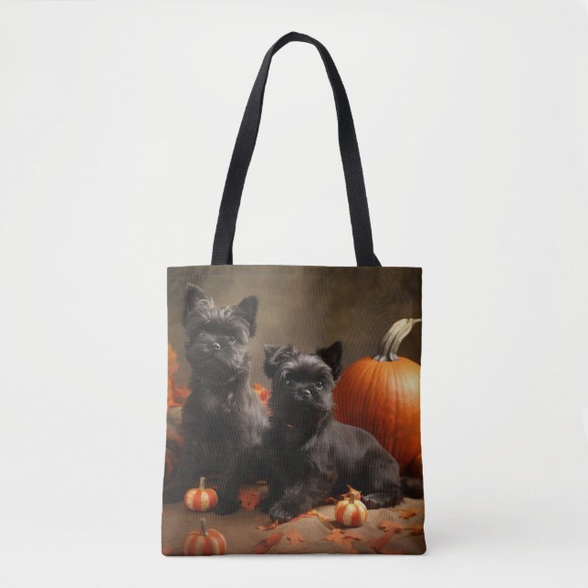 French Bulldog Welpe Autumn Delight Pumpen Tasche (Vorderseite)