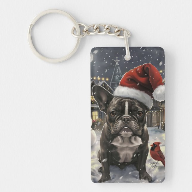 French Bulldog Winter Wonderland Christmas Joie (Devant)