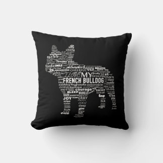 French Bulldog Words T Ways to Beschreibe My Frenc Kissen