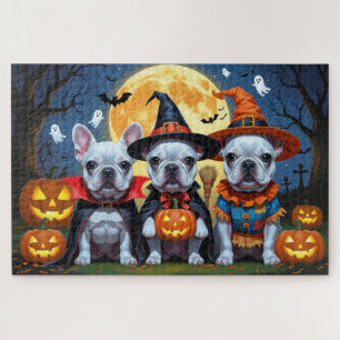 French Bulldogs Pumpkin Halloween Funny Funny