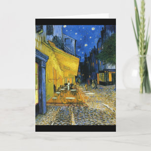 French Cafe Van Gogh Karte