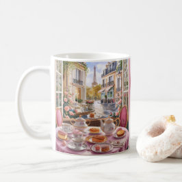 French Cake Shop Paris Café mit Eiffelturm Kaffeetasse
