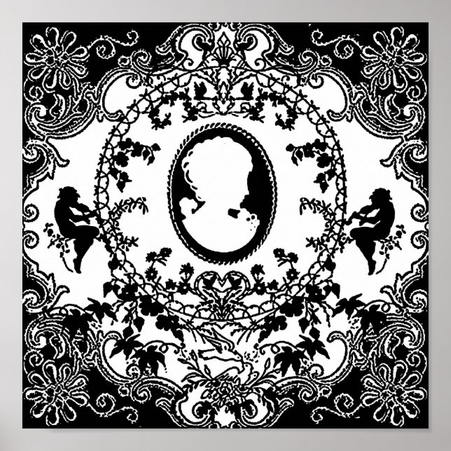 French Cameo ~ Imprimer / Poster (Devant)