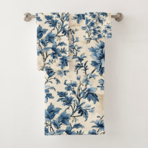 French Country Blue Toile