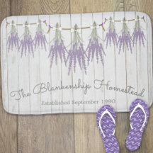 French Farmhouse Lavender Bundles White Bow