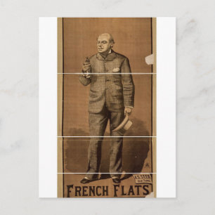 French Flats Vintage Theater Postkarte