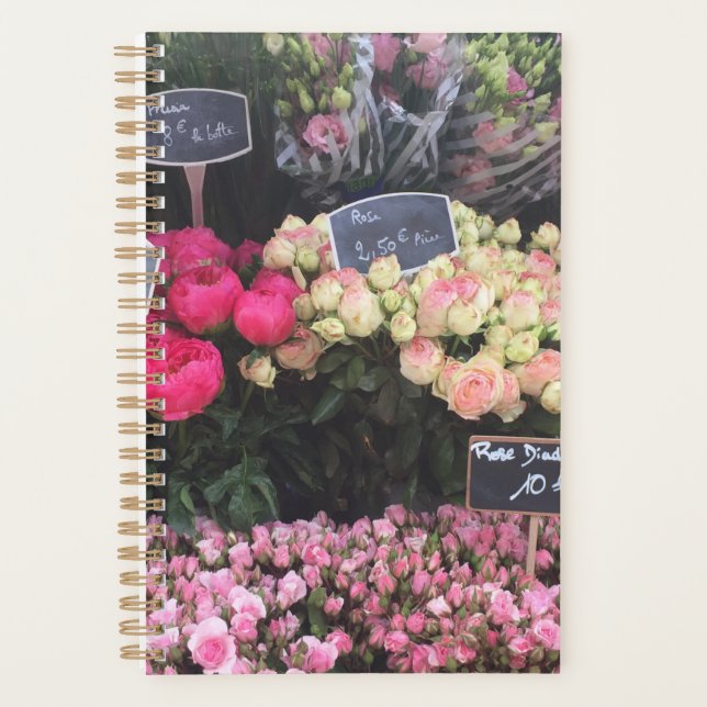 French Flowers Planner (Devant)