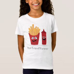 French Friends und Ketchup Bester Freund T-Shirt