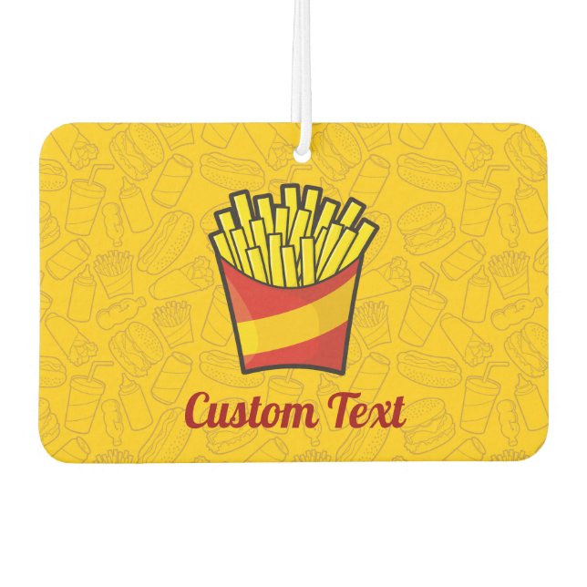 French Fries Autolufterfrischer (Vorderseite)