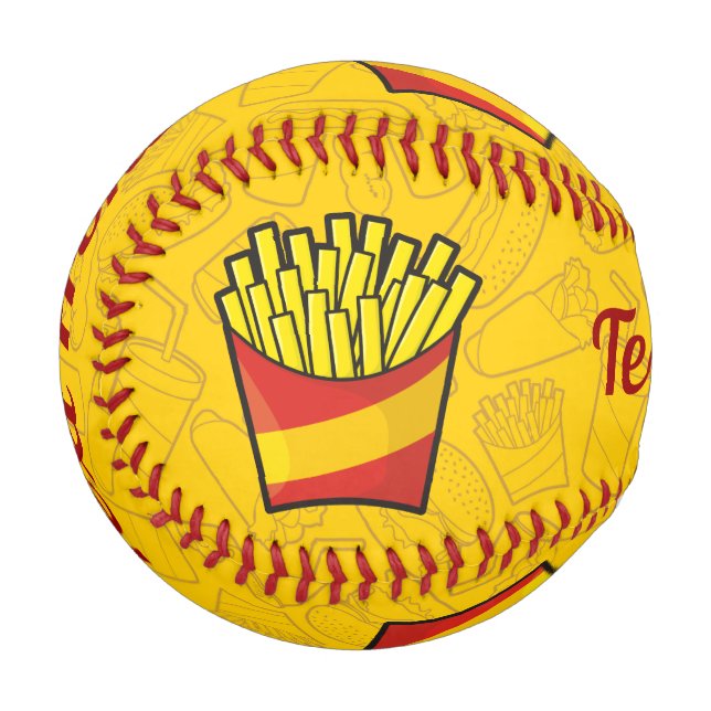 French Fries Baseball (Rückseite Rechts)