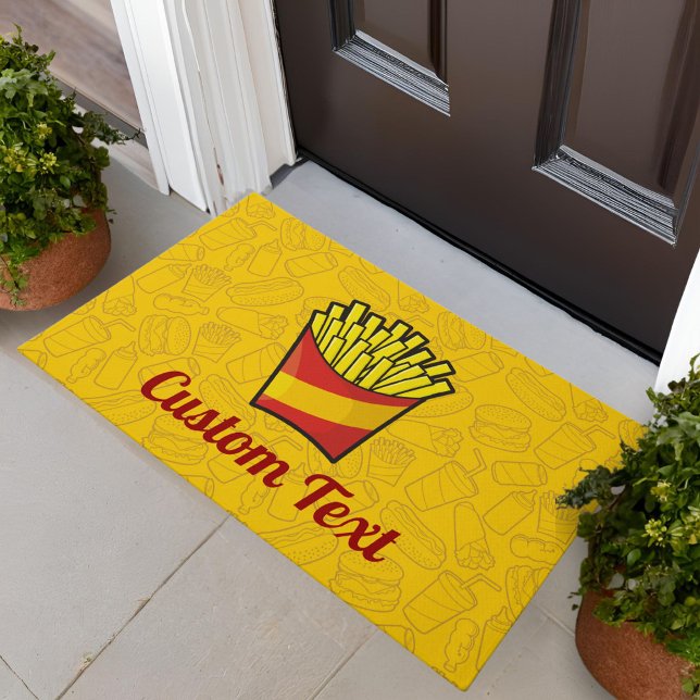 French Fries Doormat Fußmatte (Von Creator hochgeladen)