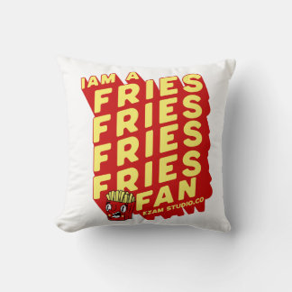 "French Fries Fan - Spaß und spielerisches Design" Kissen
