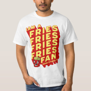 "French Fries Fan - Spaß und spielerisches Design" T-Shirt