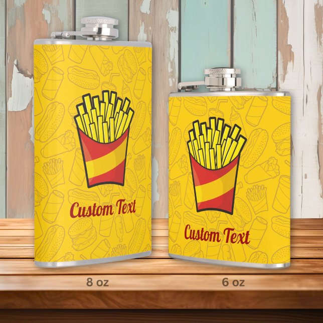 French Fries Flask Flachmann (Von Creator hochgeladen)