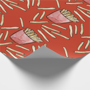 French Fries Geschenkpapier