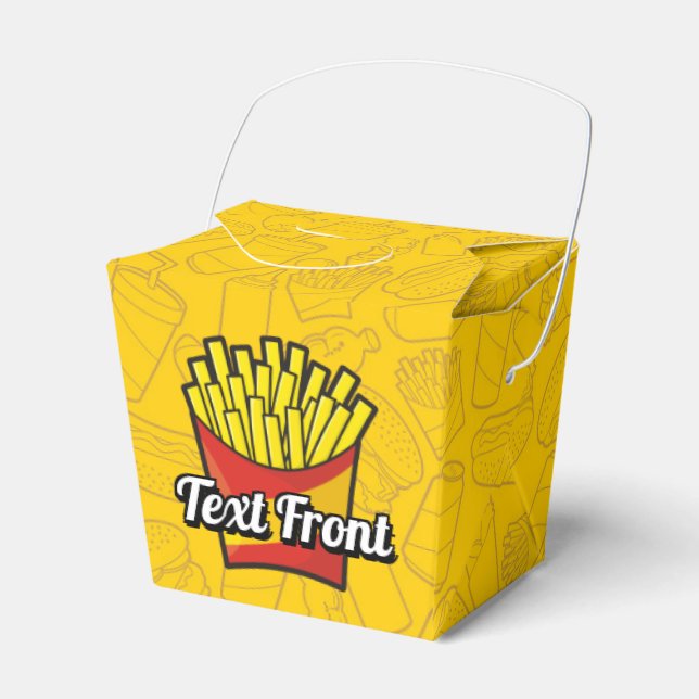 French Fries Geschenkschachtel (Vorderseite)