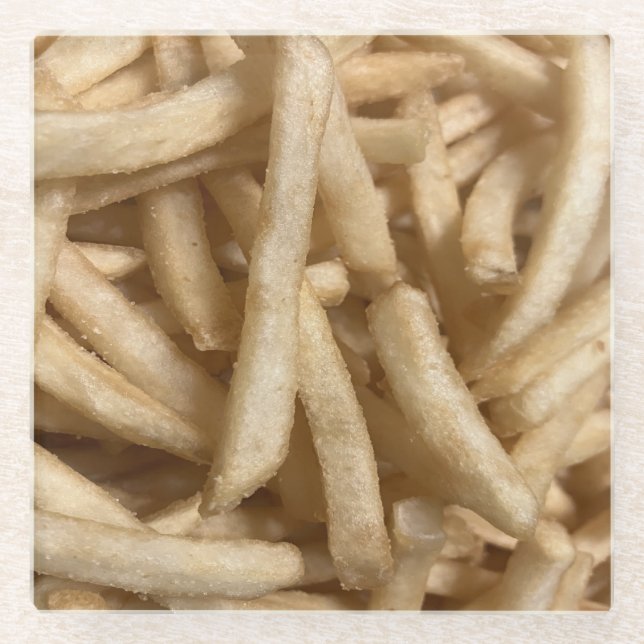 French Fries Glasuntersetzer (Vorderseite)