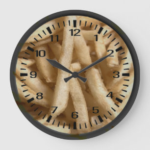 French Fries Große Wanduhr