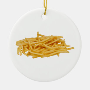 French Fries Keramikornament
