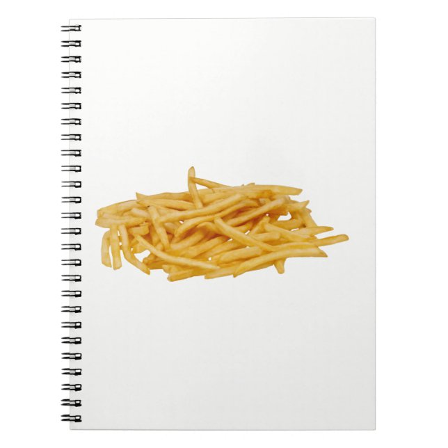 French Fries Notizblock (Vorderseite)