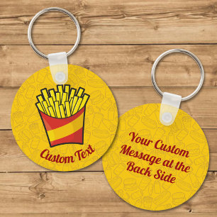 French Fries Schlüsselanhänger
