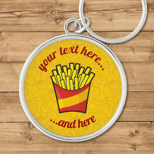 French Fries Schlüsselanhänger