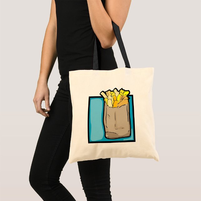 French Fries Tote Bag Tragetasche (Von Creator hochgeladen)