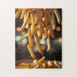 French Frizzle Puzzle - Crispy Fast Food Jigsaw
