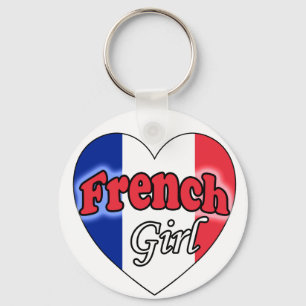French Girl Schlüsselanhänger