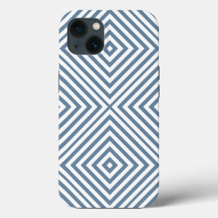 French Gray Diamond Zickzack @ Emporiomoffa iPhone 13 Hülle