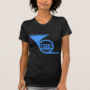French Horn - Baby Blue T-Shirt