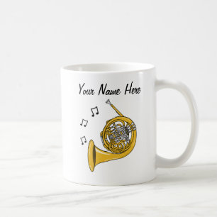 French Horn Custom Tasse Hornist Brass Musician Ge