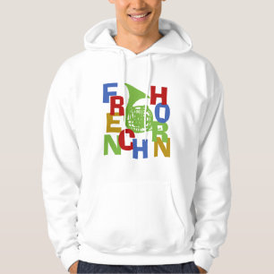 French Horn Scramble Hoodie