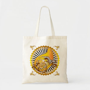 French Horn Swirls Tragetasche