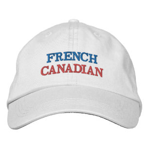 FRENCH KANADIAN BESTICKTE BASEBALLKAPPE