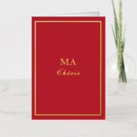 French Macaron Ma Cherie Bright Red