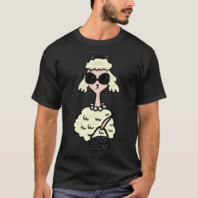 French Poodle T-Shirt (Vorderseite)