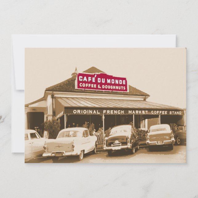 French Quarter Coffee Stand 1950 (Vorderseite)