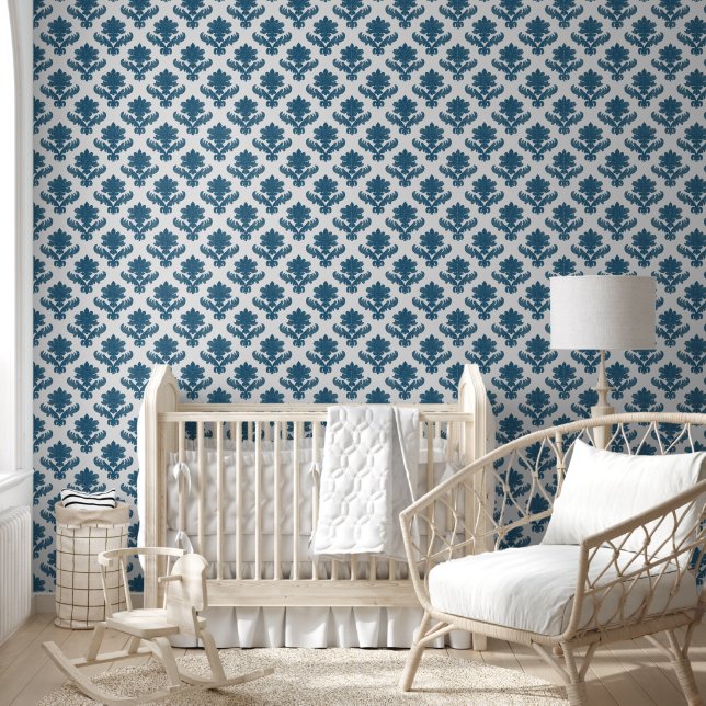 French Tapestry Blue and White Tapete (Kinder)