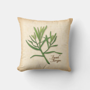 French Tarragon Herb Pillow Kissen
