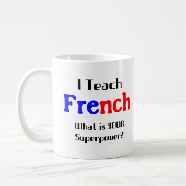 french teach kaffeetasse (Links)