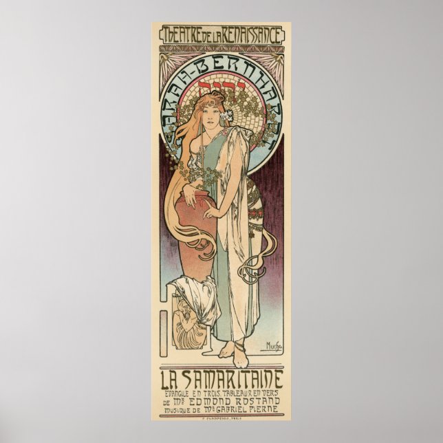 French Theater Ad Vintage Poster (Vorne)