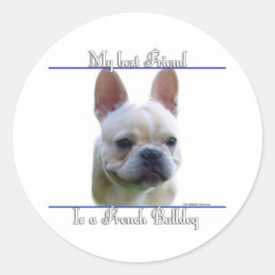 Frenchie Best Friend 2 - Aufkleber